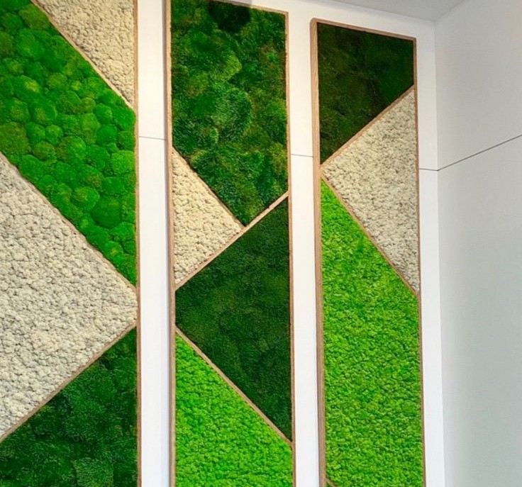 Artificial Moss Wall